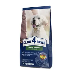 Сухий корм для собак Club 4 Paws Преміум Для великих порід З качкою 14 кг (4820269143050)