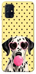TPU чехол Demsky Pinky dolmatin для Samsung Galaxy M31s