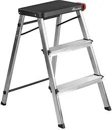 Драбина Rolser Taburete M/3 3 щаблі Negro (MET3001-1023) - мініатюра 1