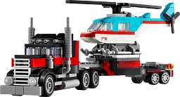 Конструктор LEGO Creator Бортова вантажівка з гелікоптером 270 деталі (31146) - мініатюра 2