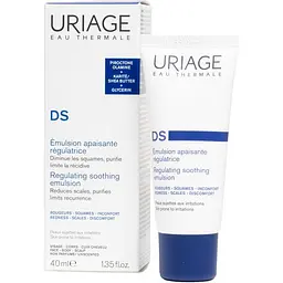 Заспокійлива емульсія Uriage DS Regulating Soothing Emulsion проти себорейного дерматиту 40 мл