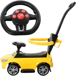 Каталка-толокар Bambi M 3503C-6 жовтий - мініатюра 4