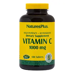 Вітамін C Natures Plus Vitamin C 1000 мг 180 таблеток - мініатюра 4