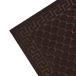 Килимок придверний Eco Fabric Луска без кромки коричневий 60 х 90 см (6090-003) - мініатюра 5