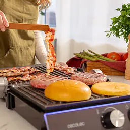 Гриль електричний CECOTEC Rock&nGrill Blaze Neon - мініатюра 3