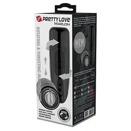 Мастурбатор PRETTY LOVE MARLON Automatic Rotating & Thrusting 10 Function, USB / Voice PRETTY LOVE BM-00900T60 99953 - мініатюра 4