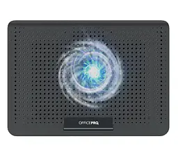 Охолоджувальна підставка для ноутбука до 17 дюймів OfficePro OPCP-500 2xUSB 1xfans - мініатюра 2