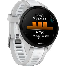 Смарт-годинник Garmin Forerunner 165 Mist Gray/Whitestone (010-02863-21) [178399] - мініатюра 2