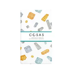 Простирадло Cosas на резинці 80х160 constructor, білий (Constructor_80х160х20) - мініатюра 2