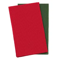 Подарунковий набір рушничків в мішечку Ardesto Christmas Santa 38х63см, 2шт, 100% бавовна, червоний, зелений (ART3863HSB) - мініатюра 6