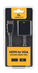 Адаптер Cablexpert HDMI to VGA + 3.5 mm (A-HDMI-VGA-03) - мініатюра 4