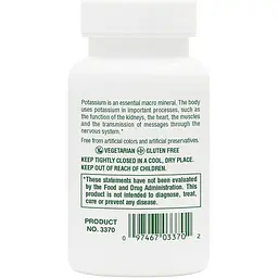 Калій Nature's Plus Potassium 99 мг 90 таблеток - мініатюра 3