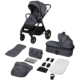 Коляска універсальна Lionelo Layla 2 в 1 grey stone (LO-LAYLA 2IN1 GREY STONE) - мініатюра 15