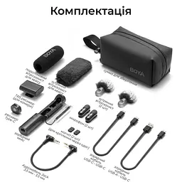 Мікрофон Boya Magic-03 Type-C/TRS Black (Magic-03) - мініатюра 3