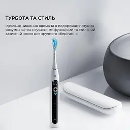 Електрична зубна щітка Oclean X Pro 20 Set Electric Toothbrush White - мініатюра 3