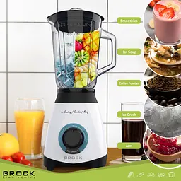 Блендер BROCK BL 1501 WH стаціонарний 500Вт - мініатюра 7