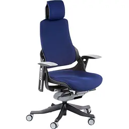 Офісне крісло Special4you Wau Navyblue Fabric синє (E0765) - мініатюра 3
