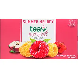 Чай Tea Moments Summer Melody 40 г (25 саш. х 1.6 г) - мініатюра 6