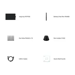 Huion Графічний планшет RTP-700 Cosmo Black - мініатюра 8