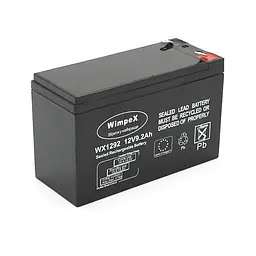 Акумуляторна батарея Wimpex 12 V 9.2 Ah (150 x 65 x 95 (100)), 2.0kg Black Q10/480