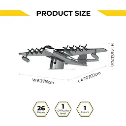 Колекцiйна модель Metal Time Spruce Goose Airplane MT081 - мініатюра 2