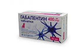 Габапентин 400мг 1 таблетка