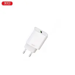 Сітчастий зарядний пристрій XO L103 (EU) QC3.0 18W Charger Білий - мініатюра 5