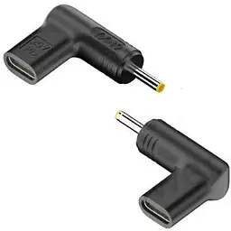 Перехідник Asus Type-C to DC Adapter YX-19 PD19 5V 2.5 x 0.7 мм Чорний