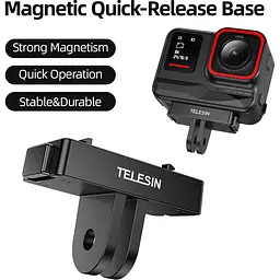 Магнітний адаптер Telesin Quick-Release Base для екшн-камери Insta360 Ace/Insta360 Ace Pro 2 (S7-JBK-06-TIS) [170367] - мініатюра 9