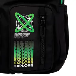 Рюкзак шкільний YES TS-43 Explore 43х30х16 см Чорний (559995) - мініатюра 10