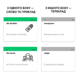 Картки для вивчення німецької мови English Student. Рівень A2 – Нижче середнього - мініатюра 7