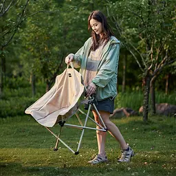 Стілець складаний Naturehike CNH23JU13002, бежевий - мініатюра 7