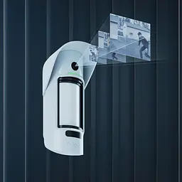 Ajax Бездротовий датчик руху з камерою та фото по запиту MotionCam Outdoor PhOD Jeweller білий - мініатюра 4