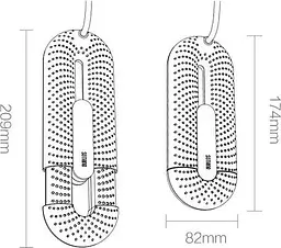 Сушарка для взуття Sothing Stretchable Shoe Dryer DSHJ-S-2111 With Timer White [79350] - мініатюра 8