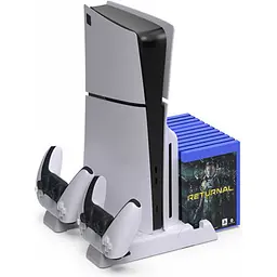Підставка для консолі Dobe для PS5 Pro/FAT/Slim (TP5-3537B Pro) [129237] - мініатюра 4