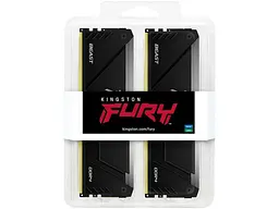 Модуль пам'яті Kingston FURY 32 GB (2x16GB) DDR4 3600 MHz Beast RGB Black (KF436C18BB2AK2/32) - мініатюра 5