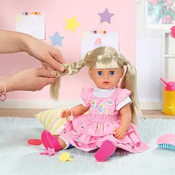 Лялька Baby Born Ніжні обійми Молодша сестричка, з аксесуарами, 36 см (828533) - мініатюра 9