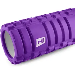 Роллер масажер (валик, ролик) Hop-Sport EVA 33 см HS-A033YG фіолетовий - мініатюра 3