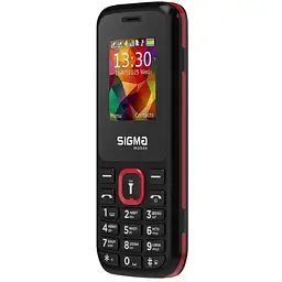 Мобільний телефон Sigma X-Style 171 Mini Black-Red UA UCRF