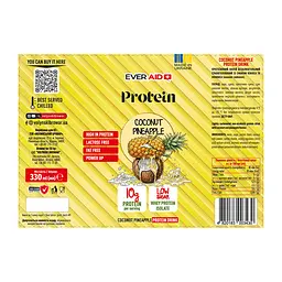 Напій Ever Aid Coconut Pineapple Protein drink 0.33 л з/б - мініатюра 6