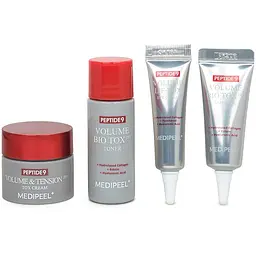 Набір косметики MediPeel Peptide 9 Volume Bio Tox Trial Kit 4 засоби + косметичка - мініатюра 2