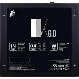 Блок живлення 1stPlayer 600W (PS-600FK) Б/в - мініатюра 5