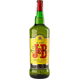 Віскі J+B Rare 4 роки 40% 1 л