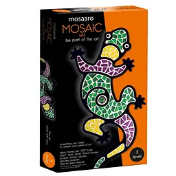Дитячий набір для творчості кришталева мозаїка Ящірка Mosaaro MA3001