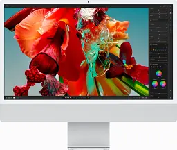Моноблок Apple iMac 24" M3 8GPU 256GB Silver [MQR93] 2023 [99091] - мініатюра 5