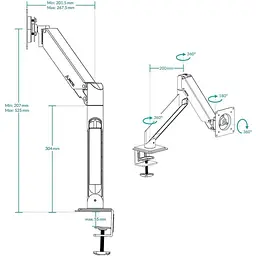 Кронштейн Arctic X1-3D AEMNT00062A - мініатюра 8