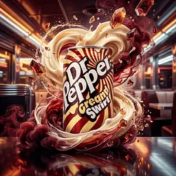 Газований напій Dr Pepper Cream Swirl 330 мл - мініатюра 5