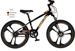 Велосипед PROFI EMOTION 20 д. ET-2004 алюм.рама 11",SKD85%,SHIMANO 21SP,магн.ободи.,чорний