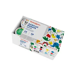 Акрилова фарба текстильна Набір 4201 Brushme AP4201, 12 кольорів - мініатюра 2
