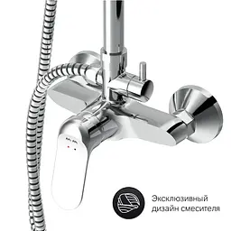 Душова система Am.Pm Sunny F0785C800, Хром - мініатюра 11